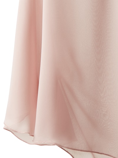 Christian Berg Cocktail Bolero aus Chiffon  Altrosa 2