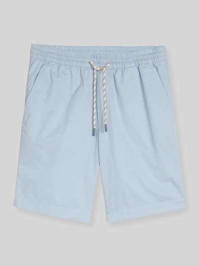 Tom Tailor Denim Regular Fit Sweatshorts aus reiner Baumwolle Hellblau 2