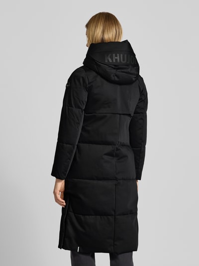 khujo Lange jas met capuchon, model 'LUGGS' Zwart - 5