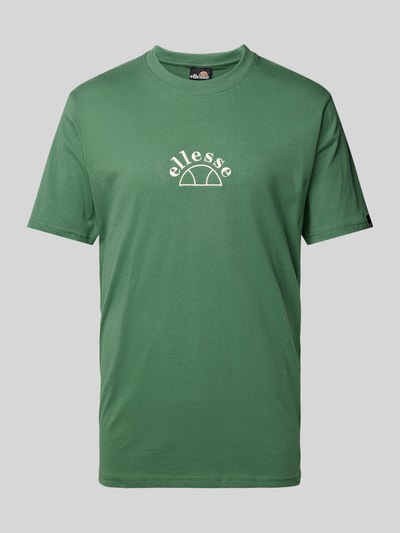 Ellesse T-shirt met logostitching, model 'RIALTOA' Groen - 2