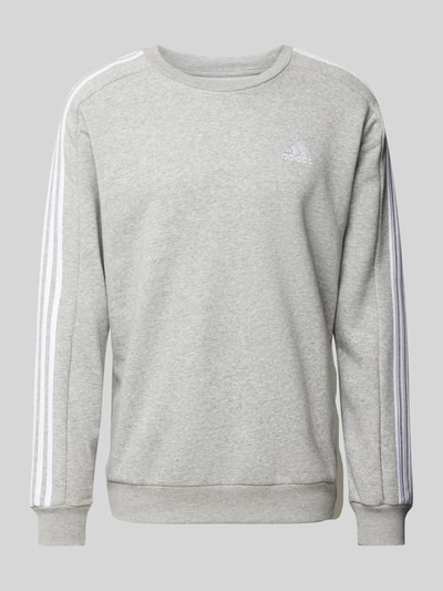 ADIDAS SPORTSWEAR Sweatshirt mit Label-Stitching Hellgrau 2