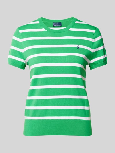 Polo Ralph Lauren Gebreid shirt met logostitching Smaragdgroen - 2