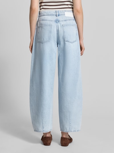 OPUS Barrel Fit Jeans mit Eingrifftaschen Modell 'Lolah breath' Hellblau 5