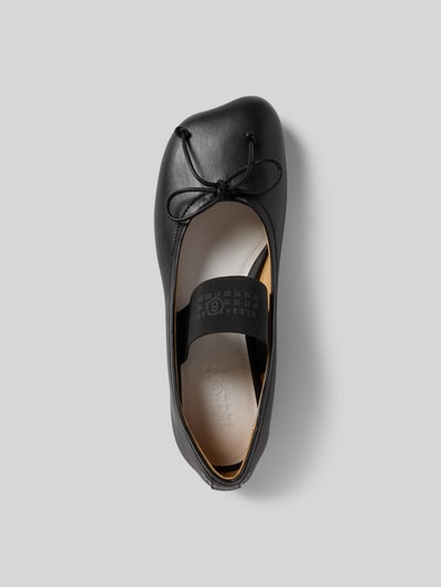 MM6 Maison Margiela Ballerinas mit Schnürverschluss Black 3