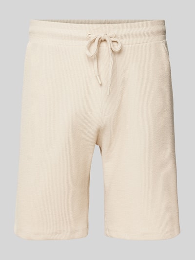 MCNEAL Korte broek met elastische band en tunnelkoord Beige - 2