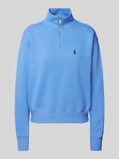 Polo Ralph Lauren Strickpullover mit gerippten Abschlüssen Blau 2