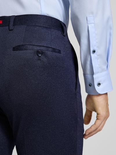 Roy Robson Slim Fit Anzug mit 2-Knopf-Sakko Marine 7