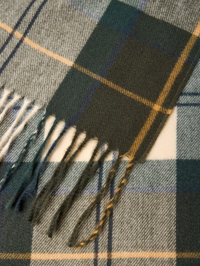 Barbour Schal mit Tartan-Muster Modell 'HAILES' Gruen 2