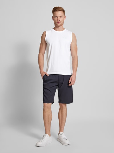 Tom Tailor Tanktop mit Label-Print Weiss 1