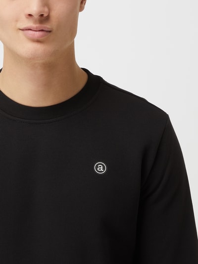ANERKJENDT Sweatshirt aus Bio-Baumwolle Modell 'Akallen'  Black 3