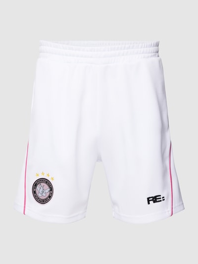 Review X MATW Fußball Shorts RAGAZZI - MATW x REVIEW 10 Weiss 2