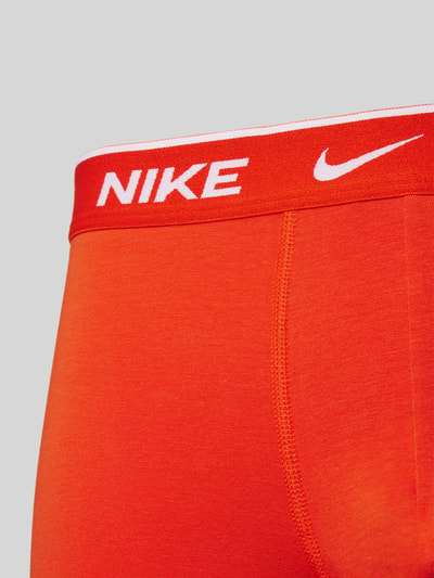 Nike Trunks mit elastischem Logo-Bund Rot 2