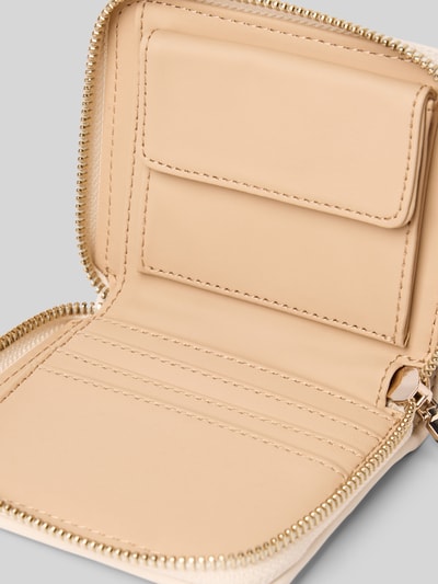 Guess Portemonnee met labelapplicatie, model 'VALLA' Offwhite - 3