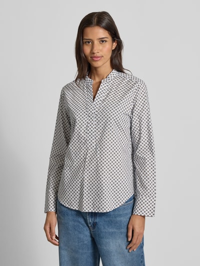 Marc O'Polo Regular Fit Tunika-Bluse aus reiner Baumwolle Hellblau 4