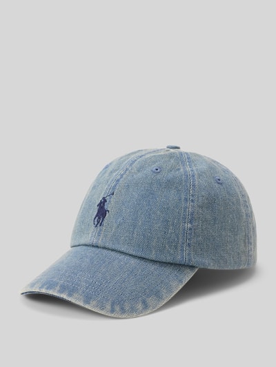Polo Ralph Lauren Basecap aus Denim mit Logo-Stitching Jeansblau 1