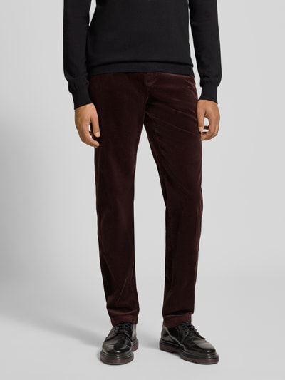 g1920 Cordhose mit französischen Eingrifftaschen Modell 'Tybalt' Bordeaux 4
