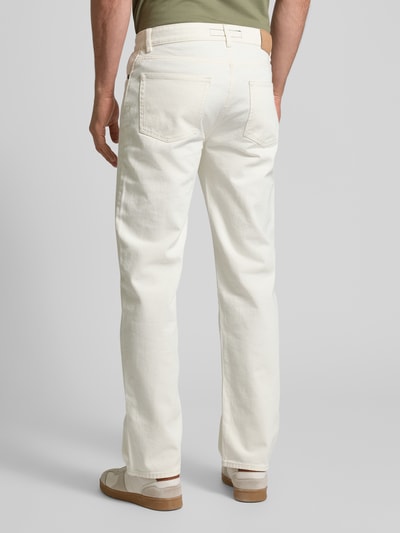 Lacoste Straight Leg Jeans im 5-Pocket-Design Offwhite 5