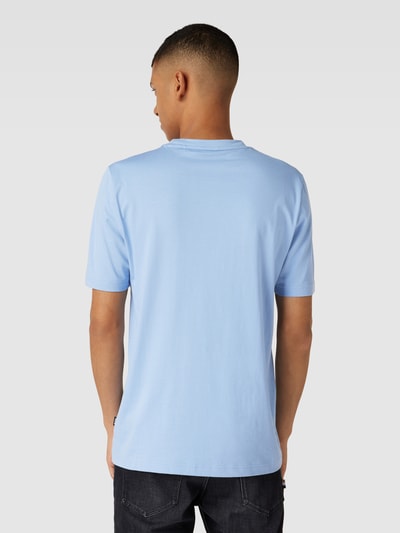BOSS T-Shirt mit Label-Stitching-Applikation Modell 'Tiburt' Bleu 5