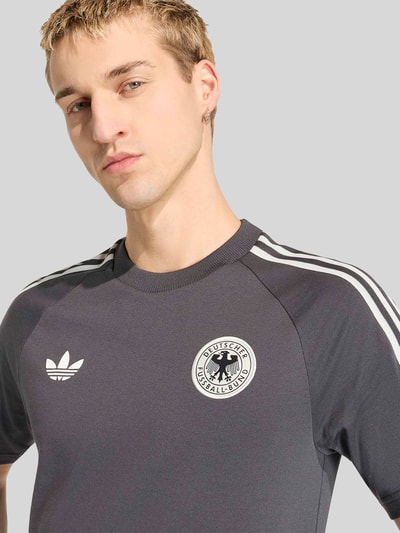 adidas Originals Regular Fit T-Shirt aus Baumwoll-Mix mit DFB-Applikation Black 3