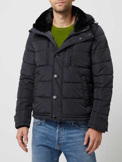 s.Oliver RED LABEL Steppjacke mit abnehmbarer Kapuze  Marine 4