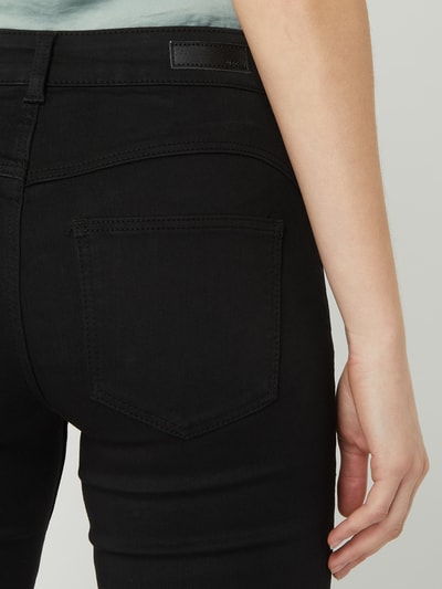 Pieces Skinny Fit Jeans mit Bio-Baumwolle Modell 'Shape Up' Black 3