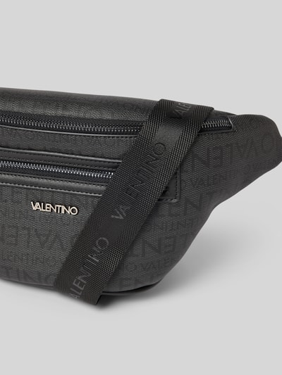 VALENTINO BAGS Bauchtasche mit Logo-Applikation Modell 'Billion' Anthrazit 2