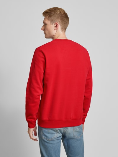 s.Oliver RED LABEL Sweatshirt mit Rundhalsausschnitt in unifarbenem Design Rot 5