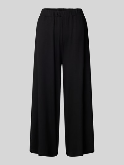Marc O'Polo DENIM Wide Leg Stoffhose mit verkürztem Schnitt Black 2