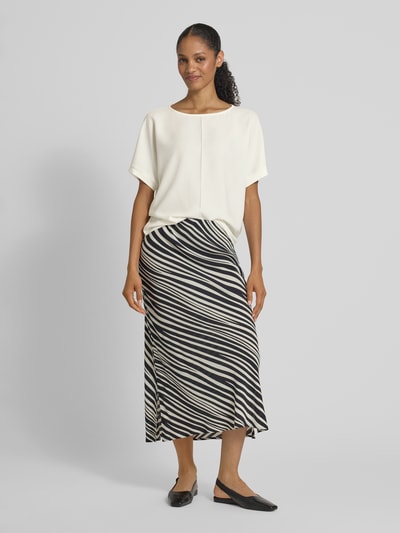 Someday T-shirt met ronde hals, model 'Kalesia' Offwhite - 1