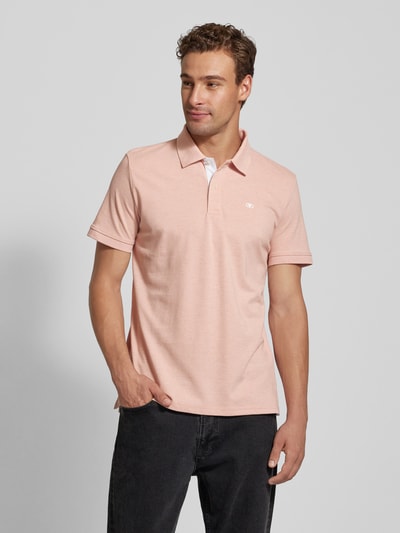 Tom Tailor Koszulka polo z wyhaftowanym logo model ‘Basic’  Beżowy 4