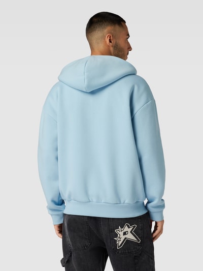 REVIEW Sweatjacke mit Eingrifftaschen Eisblau 5