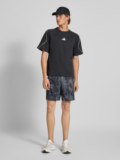 adidas Training Regular fit sweatshorts met elastische band, model 'Sea' Zwart - 1