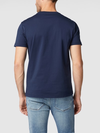 EA7 Emporio Armani T-Shirt mit Label-Print Marine 5