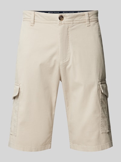 Tom Tailor Cargoshorts mit französischen Eingrifftaschen Beige 2