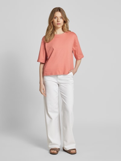 JAKE*S STUDIO WOMAN T-shirt met ronde hals Terracotta - 1