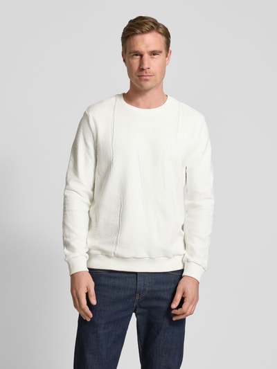 Antony Morato Sweatshirt mit Rundhalsausschnitt Weiss 4