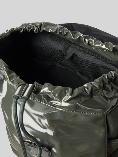 RAINS Rucksack mit verstellbaren Schulterriemen Modell 'Valera' Oliv 5