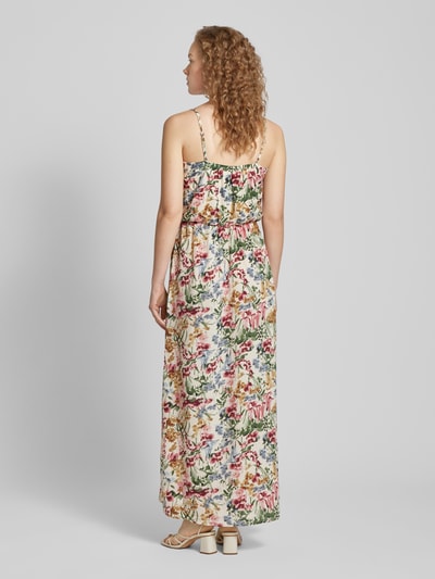 Only Maxi-jurk met all-over print, model 'WINNER' Offwhite - 5