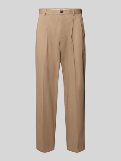 Tommy Hilfiger Wide fit broek van puur katoen, model 'MURRAY' Beige - 2