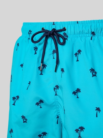 MCNEAL Badehose mit elastischem Bund Tuerkis 2