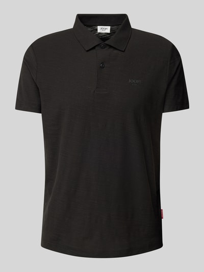 JOOP! Jeans Poloshirt mit Label-Print Modell 'Alonso' Black 2