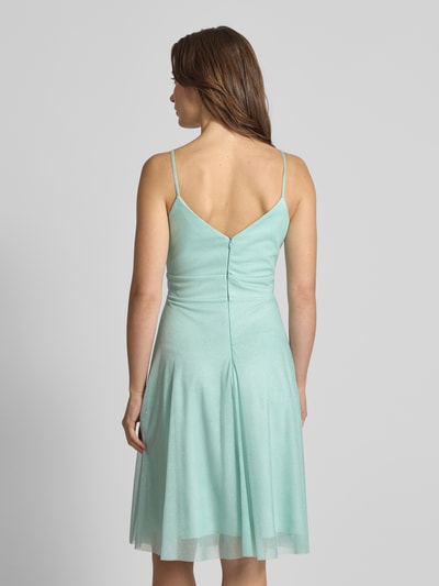 TROYDEN COLLECTION Cocktailjurk met tailleband Mintgroen - 5