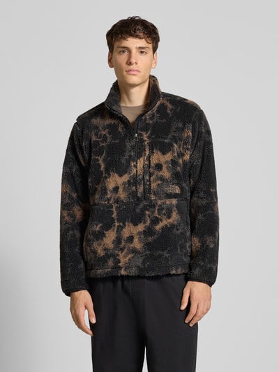 The North Face Sweatshirt met opstaande kraag Donkerbruin - 4