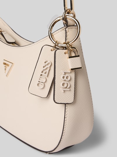 Guess Torebka z aplikacją z logo model ‘CALISTA’ Écru 3