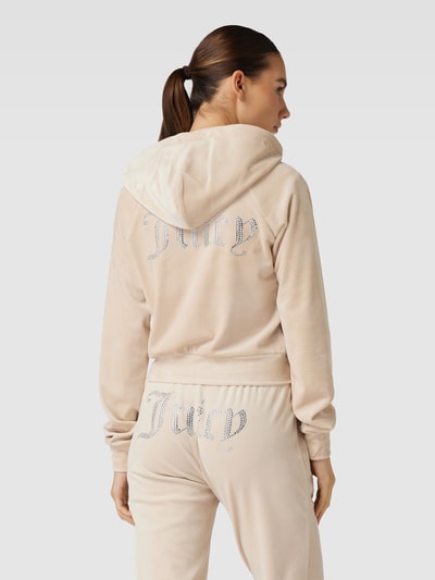 Juicy Couture Sweatjack met capuchon, model 'MADISON' Zand - 5