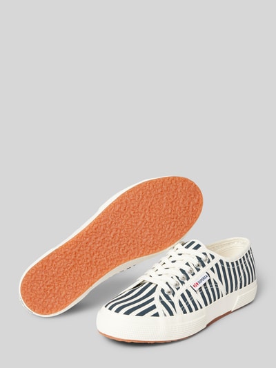 Superga Sneakers met streepmotief en labeldetail Marineblauw - 4