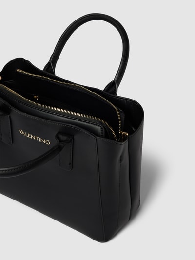 VALENTINO BAGS Torebka z detalem z logo Czarny 4