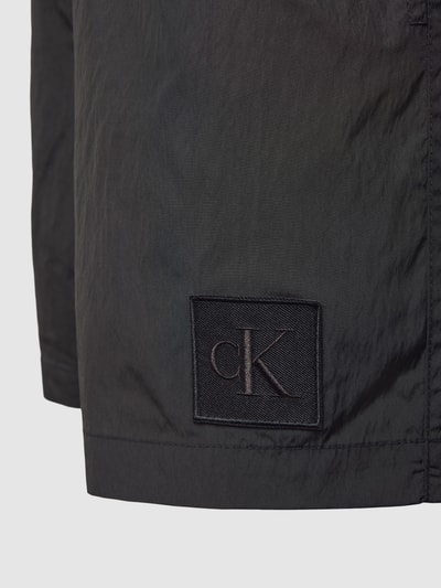 Calvin Klein Underwear Badehose mit Stoffgürtel Black 2