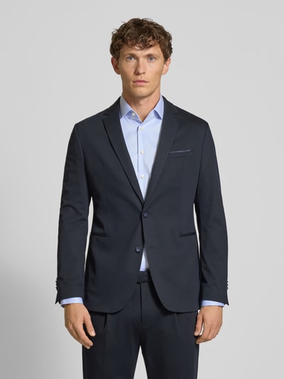 Cinque Slim Fit 2-Knopf-Sakko mit Paspeltaschen Modell 'Data' Dunkelblau 4