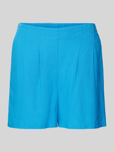 Vero Moda Shorts aus Viskose-Leinen-Mix Modell 'JESMILO' Hellblau 2